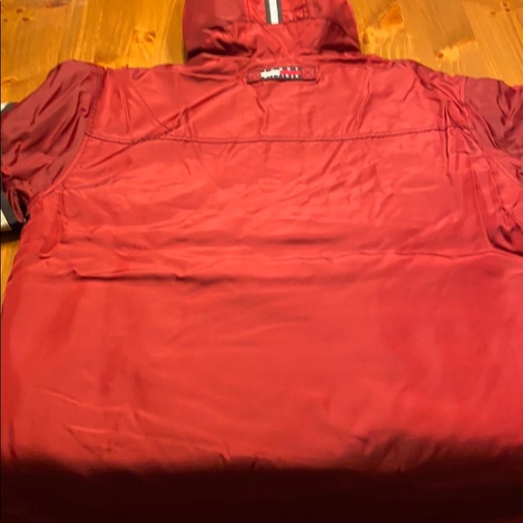 Tommy Hilfiger Jeans Pullover Coat Hooded Lined - Picture 8 of 8